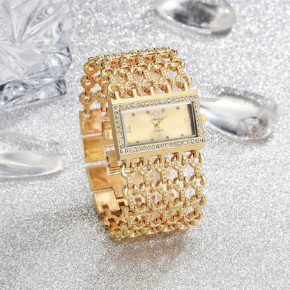 Ladies Diamond Bracelet Quartz Watch