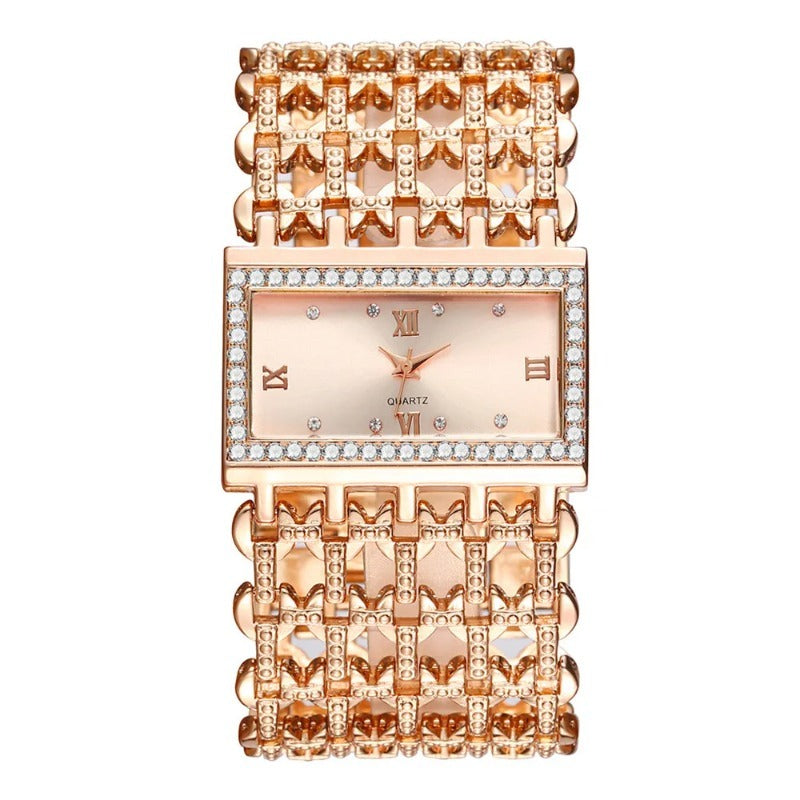 Ladies Diamond Bracelet Quartz Watch