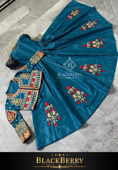 Heavy Embroidered Maxi with Koti ladies dresses DL Collections 